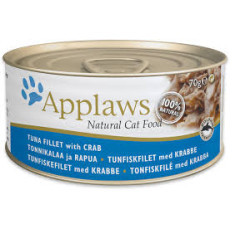Applaws Tuna with Crab For Cats 吞拿魚 &蟹貓罐頭 70g